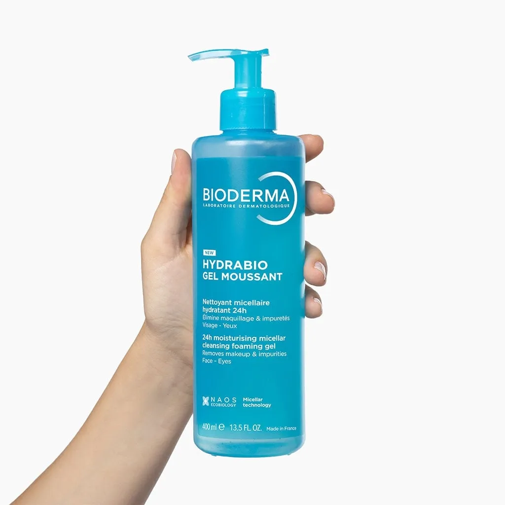 BIODERMA HYDRABIO GEL MOUSSANT 400 ML
