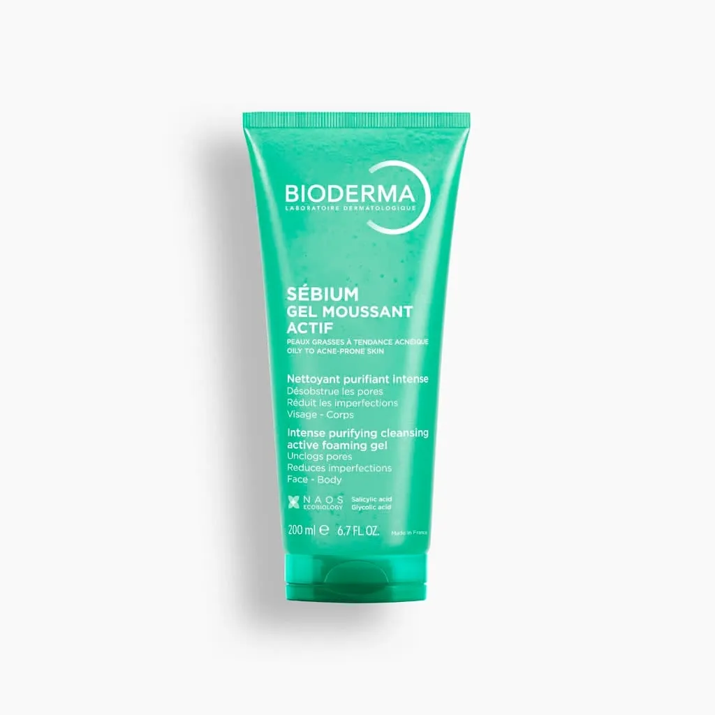 BIODERMA SEBIUM GEL MOUSSANT ACTIF 200 ML