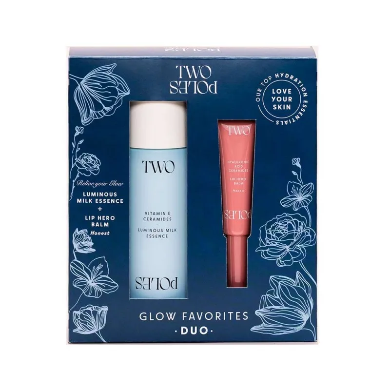 [1625] TWO POLES PACK NAVIDAD LUMINOUS MILK + LIP BALM