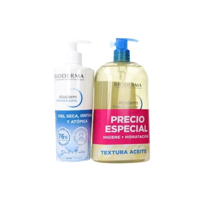 [4340] Bioderma Atoderm Intensive Pack Aceite+Crema