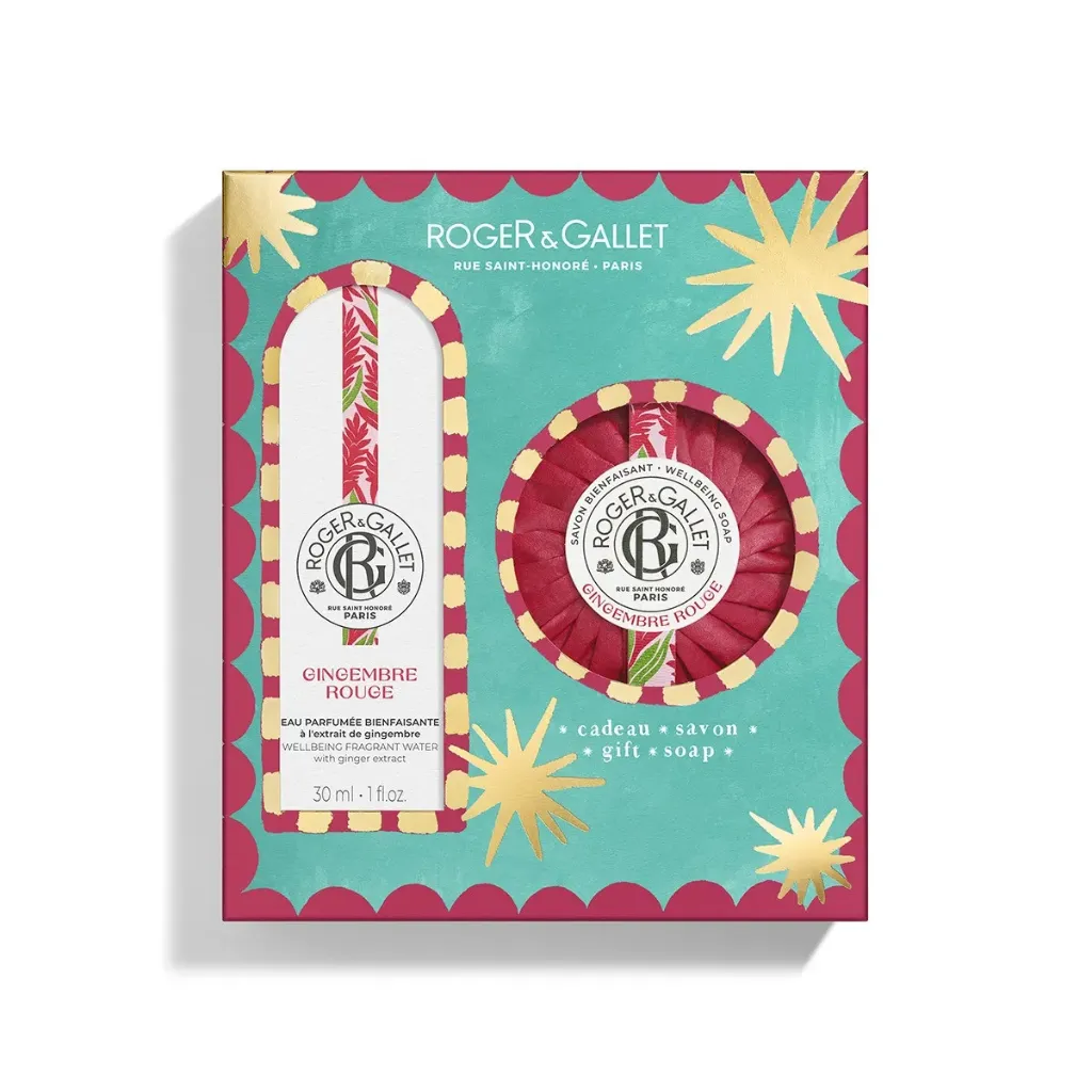 Roger Gallet Cofre Gingembre Rouge 30 ml+Jabon